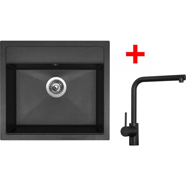 Sinks SOLO 560 Granblack + ELKA Černá matná - G23930