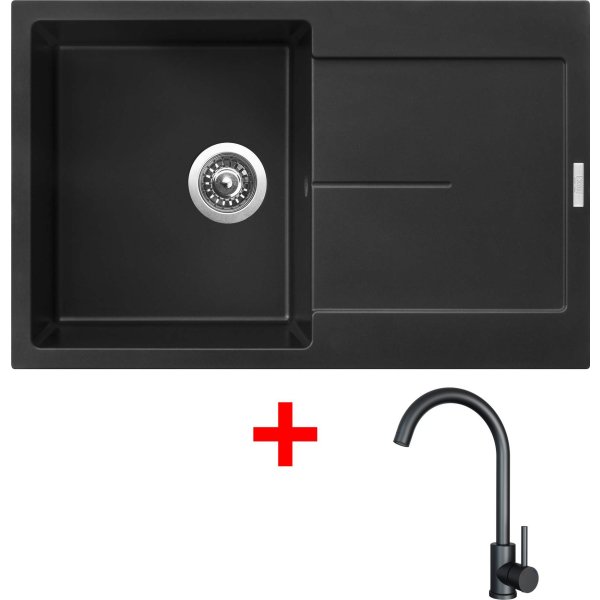 Sinks ULTIMA 790 Pureblack + ARCO černá matná - G25026