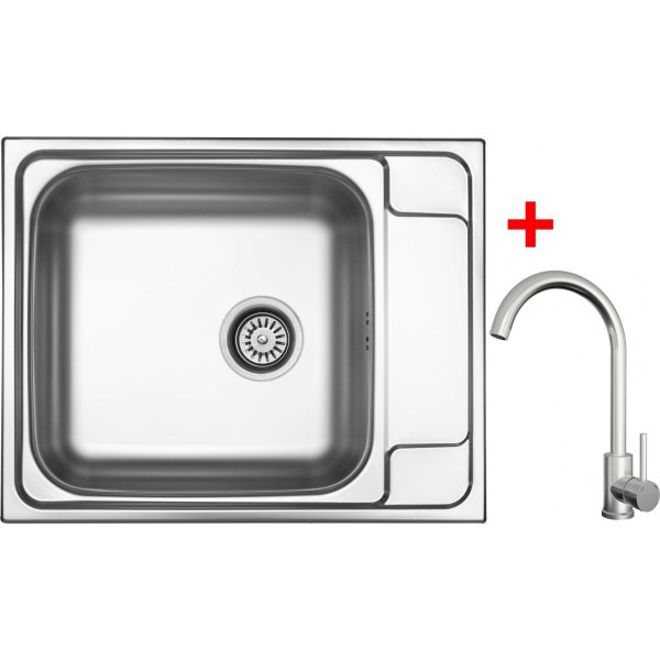 Sinks GRAND 630 + ARCO celonerezová - N128