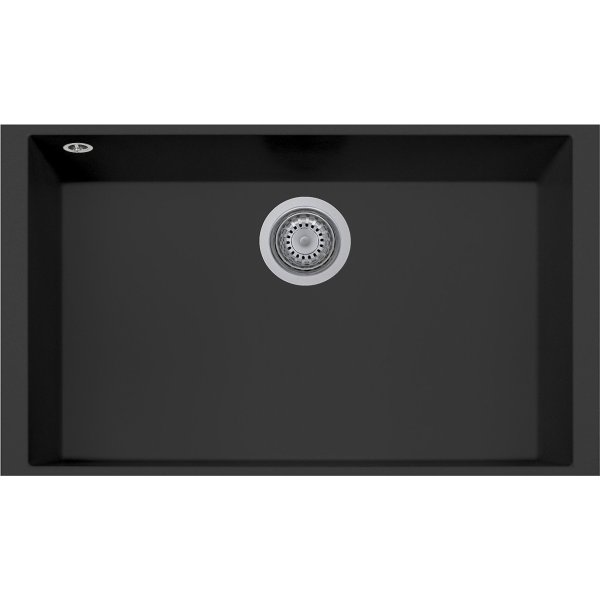 Sinks CUBE 690U Nanoblack pro spodní montáž - TLCU690400UN6