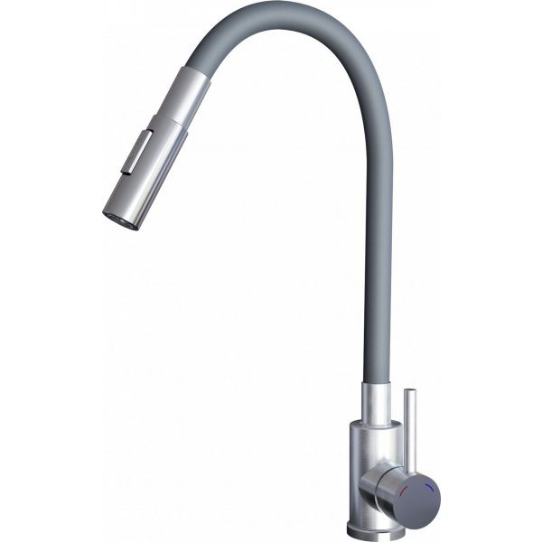 Sinks ELASTA S nerez/šedá - SGRELSSSGR