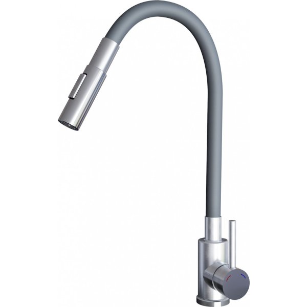 Sinks ELASTA S nerez/šedá - SGRELSSSGR
