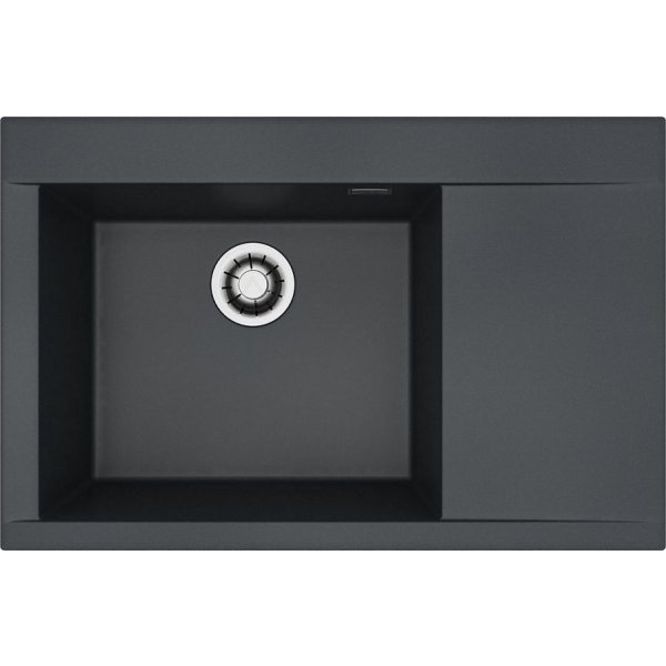 PURE-G 70 L černý A90 + QC sifon_algranit