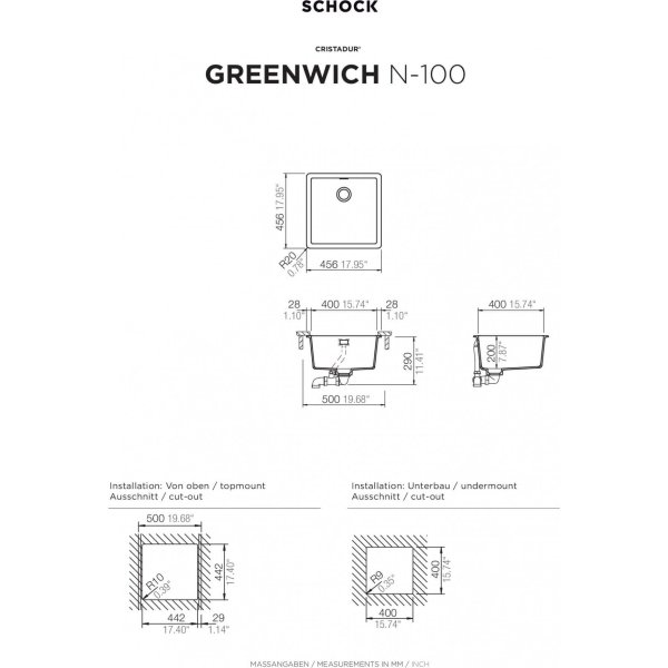 SCHOCK GREENWICH N-100 Magnolia
