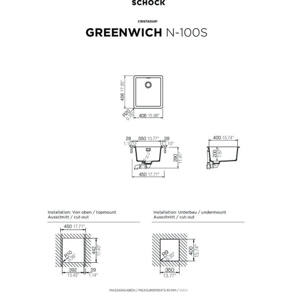 SCHOCK GREENWICH N-100S Magnolia