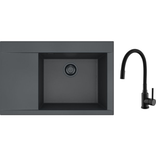 SET ALVEUS PURE-G 70 A90 PRAVÝ BLACK EDITION + BATERIE MINTAS/91 - MATT