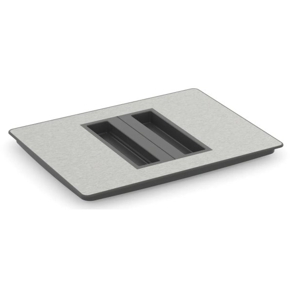 Sinks víko koše 12/15 l nerez - EKVKN12